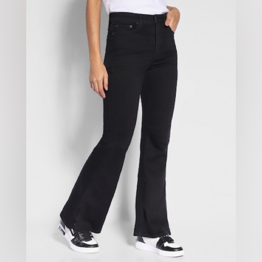 American Eagle Outfitters Flare Black Jeans